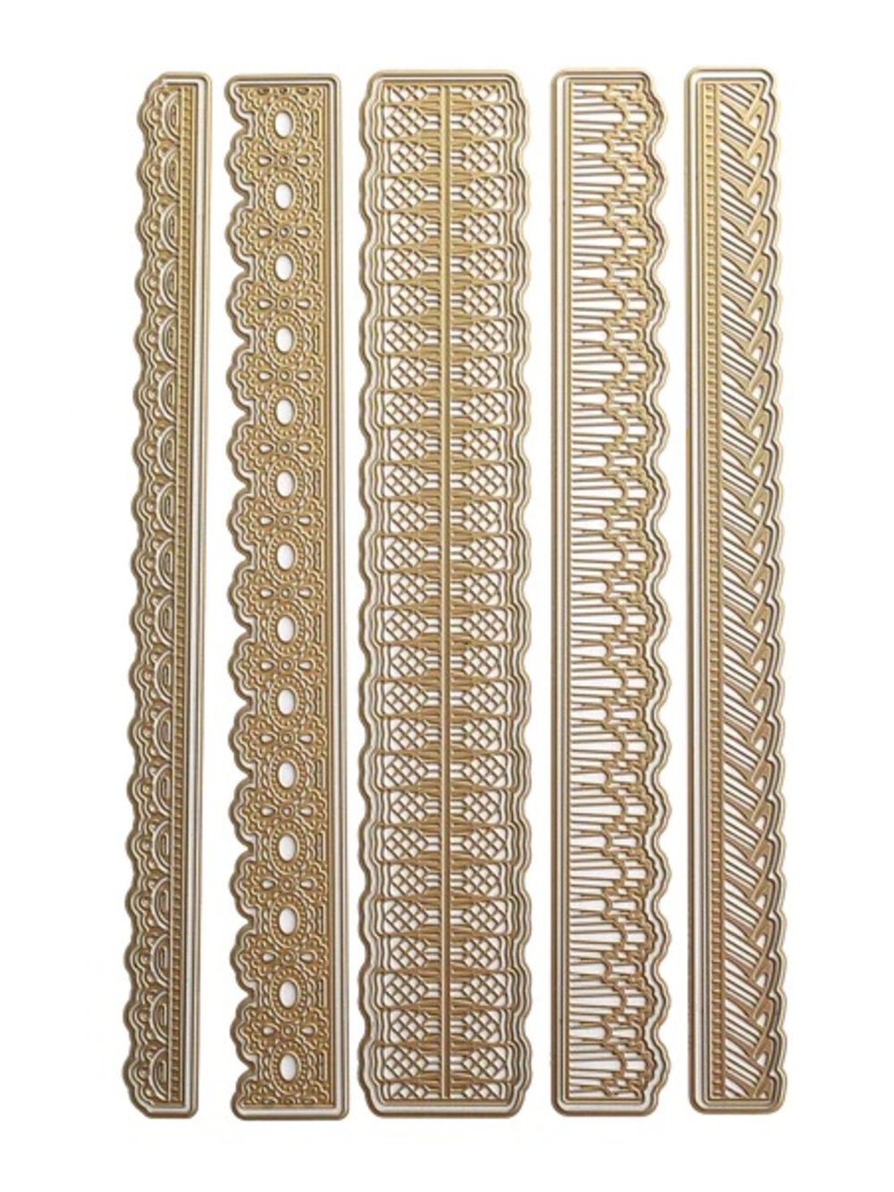 Anna Griffin 3D RIBBON BORDER 12" DIES 10 Piece Current New in Package